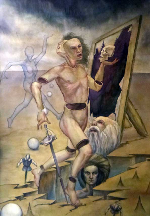 33. 1993 год.  Художник  Кувшинов В.Н. живопись картины. 