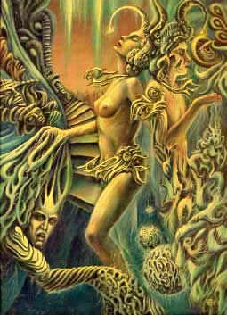 Картина маслом 1996 год художник Кувшинов В.Н.