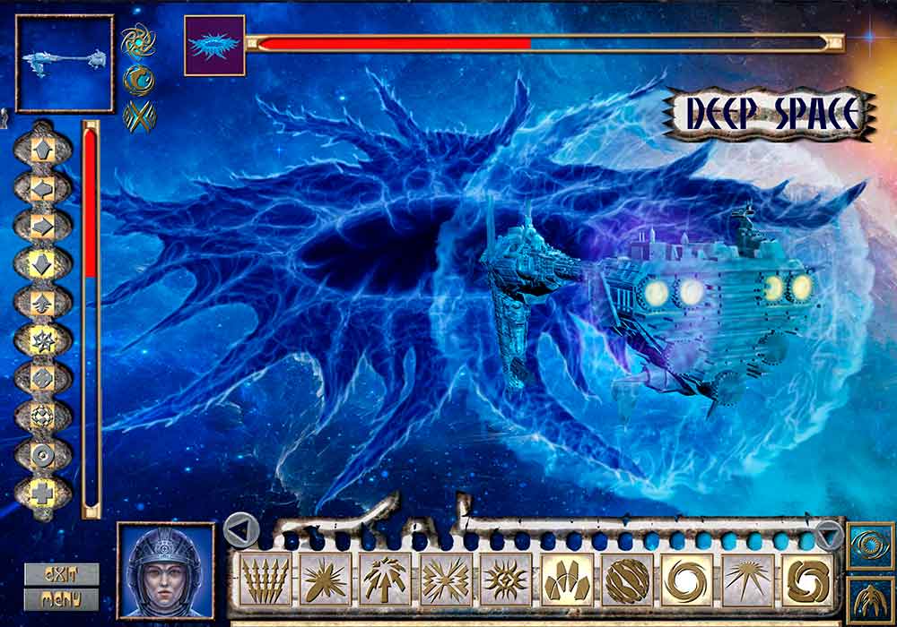 Заставка сцены  Глубокий космос