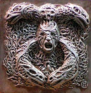 Пример барельефа