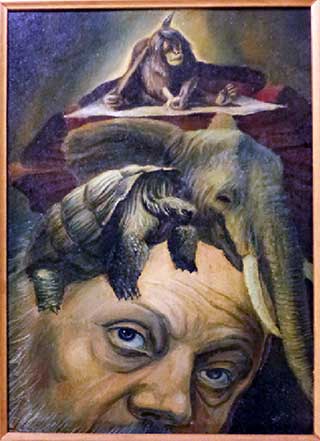 Основа, Картина маслом. Живопись можно купить у автора